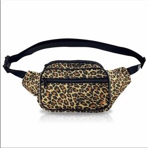 NWOT leopard fanny pack